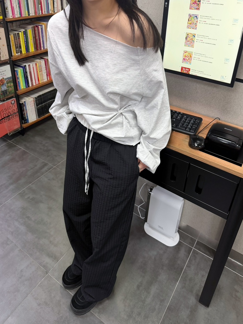 GLITTER東大門實拍女裝新款推薦休閑時尚職業熱賣人氣休閑褲GLITTER休閑褲