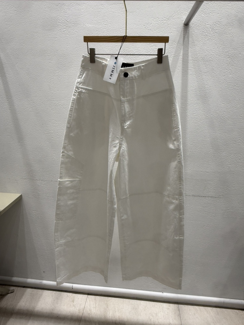 JIMMY東大門實拍女裝新款時尚推薦職業休閑休閑褲口袋棉質JIMMY/REMAKE休閑褲圖色3