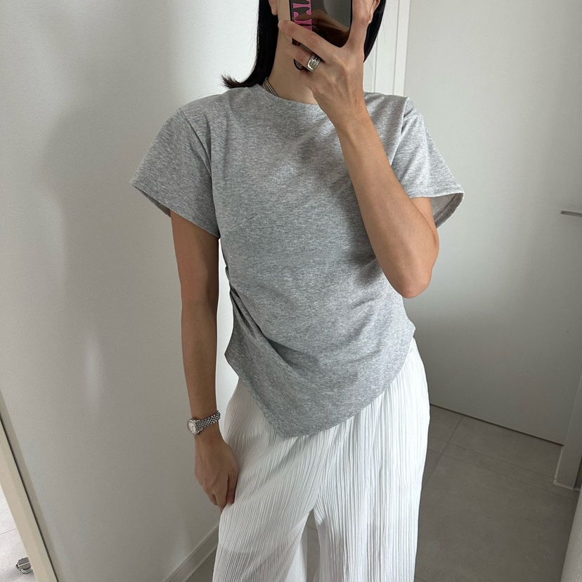 SOUIT東大門直郵女裝新品26春夏真品時尚人氣推薦職業T恤SOUIT by mabel-LT恤圖色1