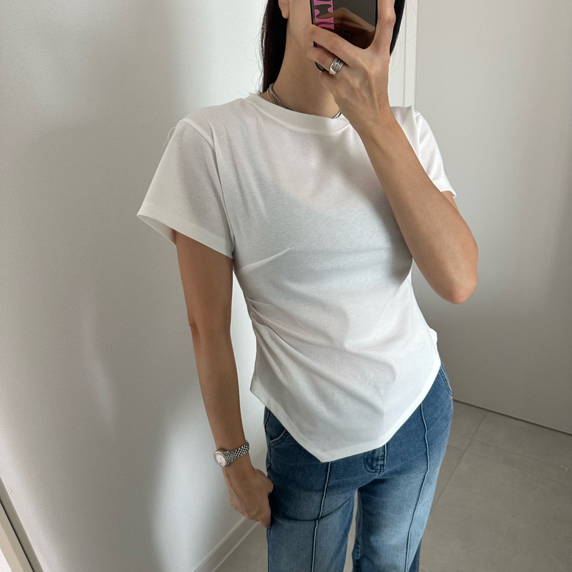 SOUIT東大門直郵女裝新品26春夏真品時尚人氣推薦職業T恤SOUIT by mabel-LT恤圖色2