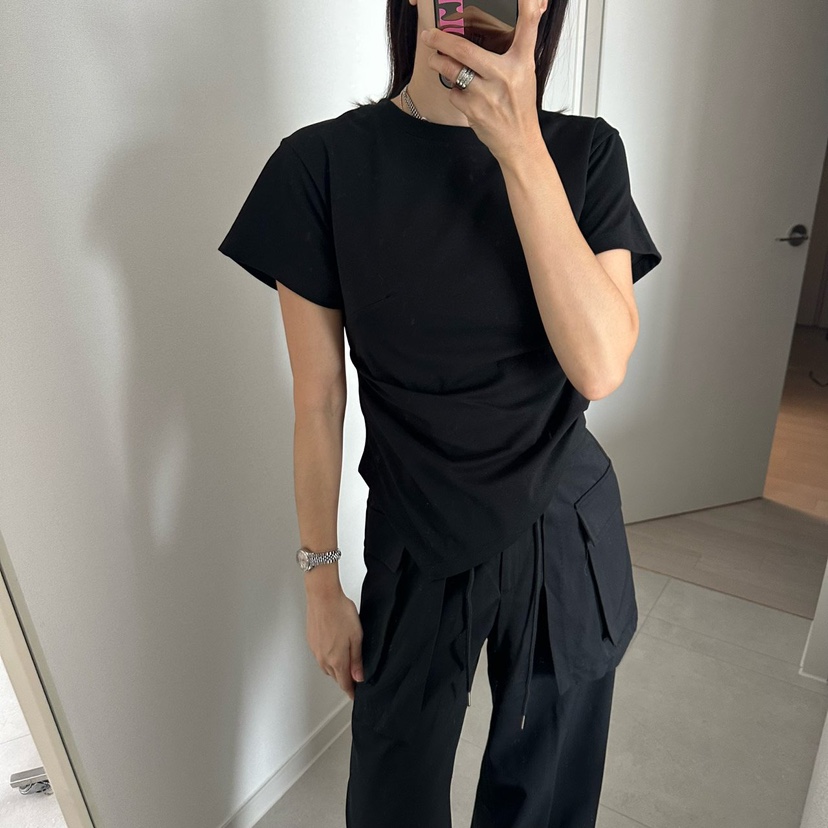 SOUIT東大門直郵女裝新品26春夏真品時尚人氣推薦職業T恤SOUIT by mabel-LT恤圖色3