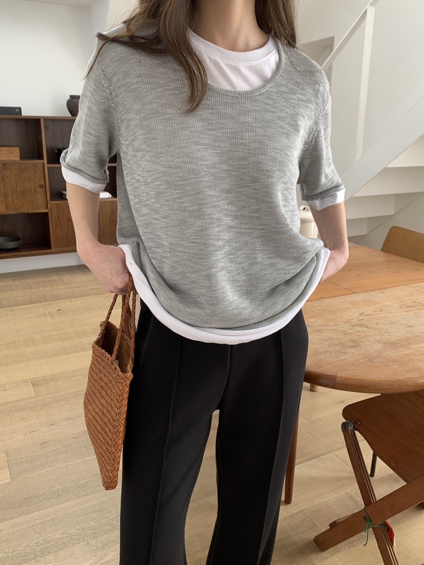 ATHEA東大門實拍女裝新品時尚職業休閑熱賣真品人氣針織衫ATHEA針織衫