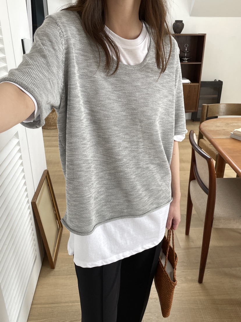 ATHEA東大門實拍女裝新品時尚職業休閑熱賣真品人氣針織衫ATHEA針織衫圖色2