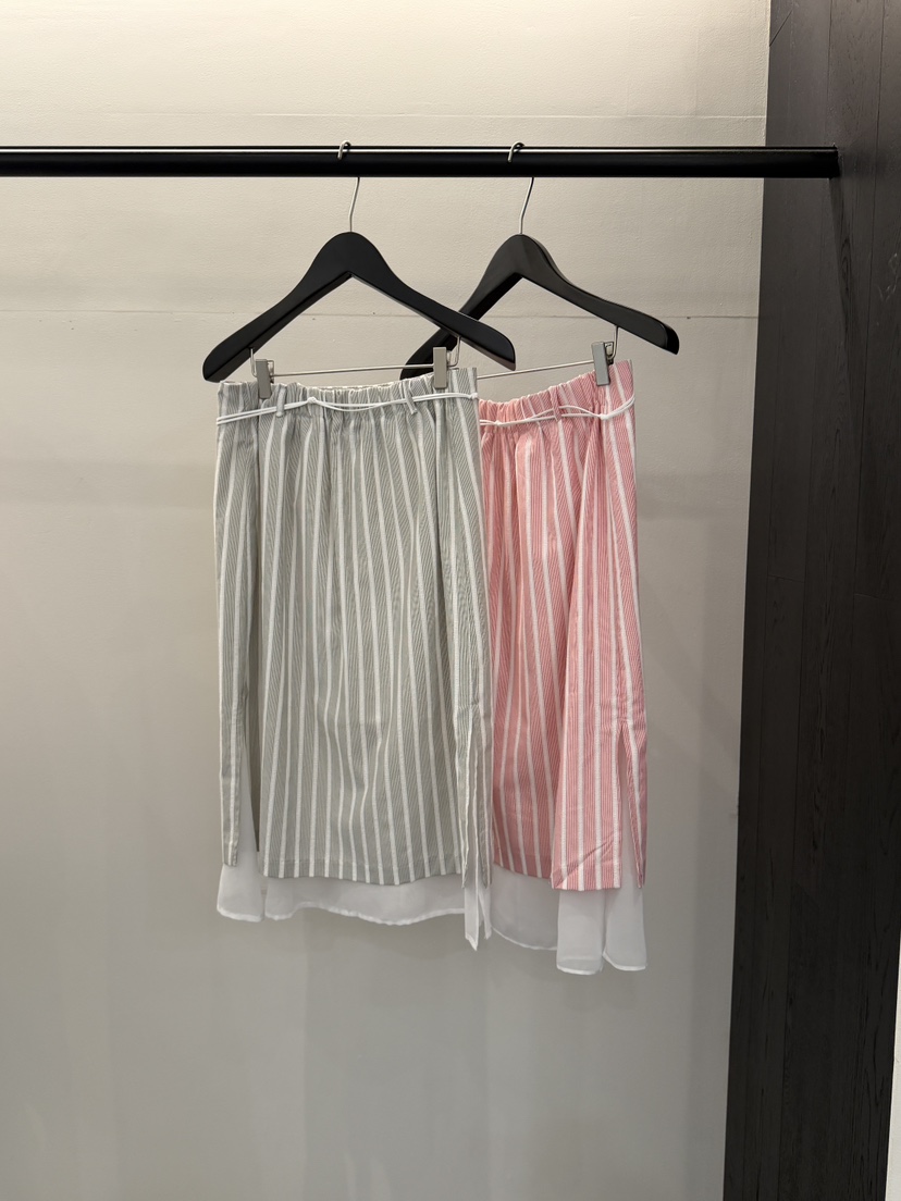 MURMUR東大門實拍女士新品人氣時尚26春夏半身裙中短裙含腰繩MURMUR半身裙/中短裙