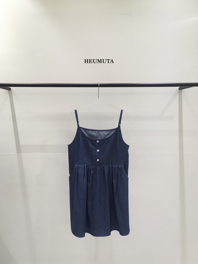 HEUMUTA東大門代購女士新品熱賣時尚職業休閑人氣26春夏連衣裙HEUMUTA連衣裙圖色2