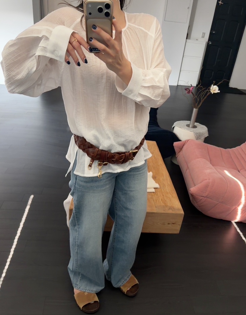 DE VENTI韓國直郵女裝新款推薦時尚襯衫蕾絲衫不含絲巾圍巾DE VENTI襯衫/蕾絲衫