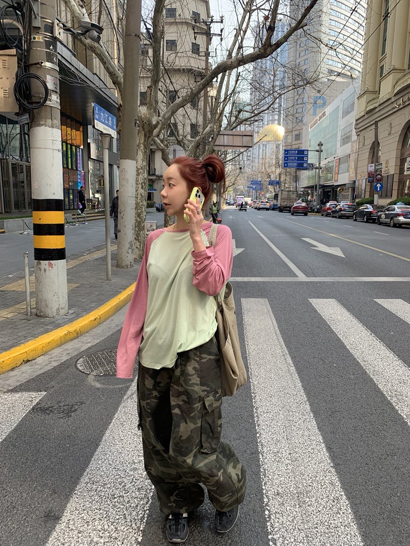 SUNDER MARKET東大門直郵女裝新品職業熱賣人氣長袖T恤天絲SUNDER MARKET長袖T恤