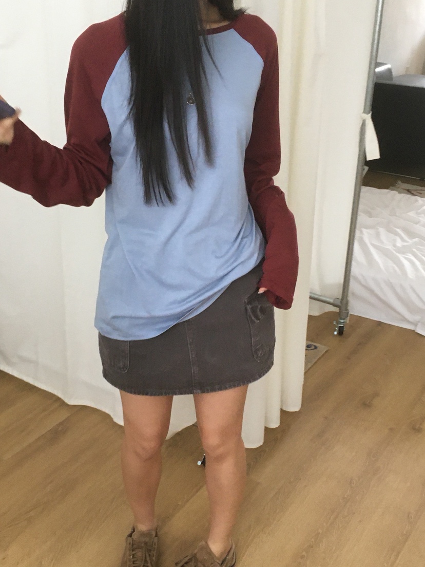 SUNDER MARKET東大門直郵女裝新品職業熱賣人氣長袖T恤天絲SUNDER MARKET長袖T恤