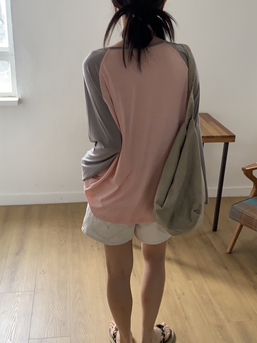 SUNDER MARKET東大門直郵女裝新品職業熱賣人氣長袖T恤天絲SUNDER MARKET長袖T恤