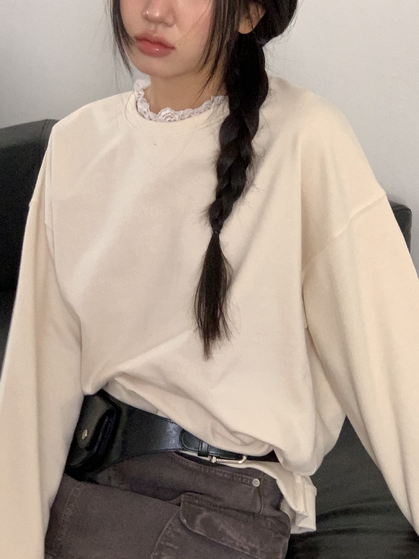 SUNDER MARKET東大門代購女士新款真品26春夏熱賣職業衛衣SUNDER MARKET衛衣