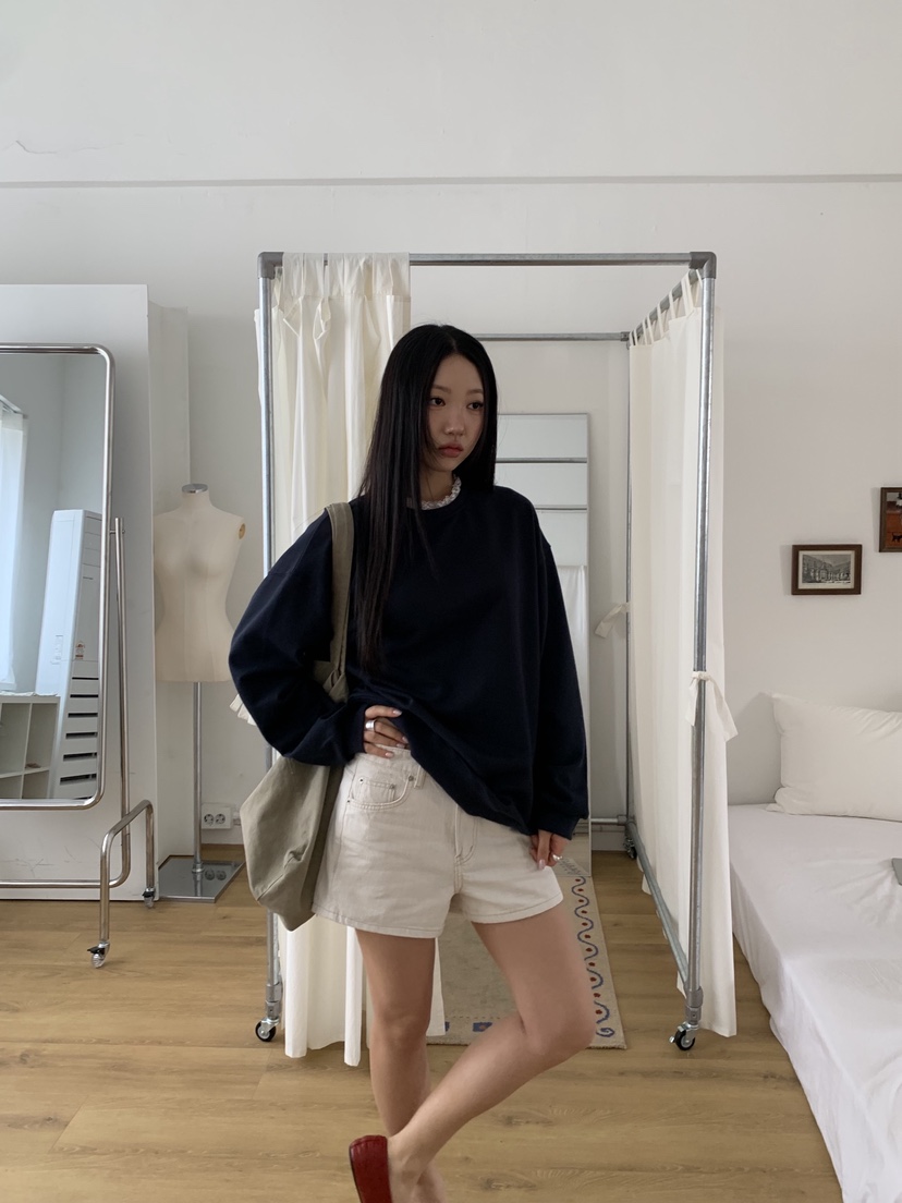 SUNDER MARKET東大門代購女士新款真品26春夏熱賣職業衛衣SUNDER MARKET衛衣