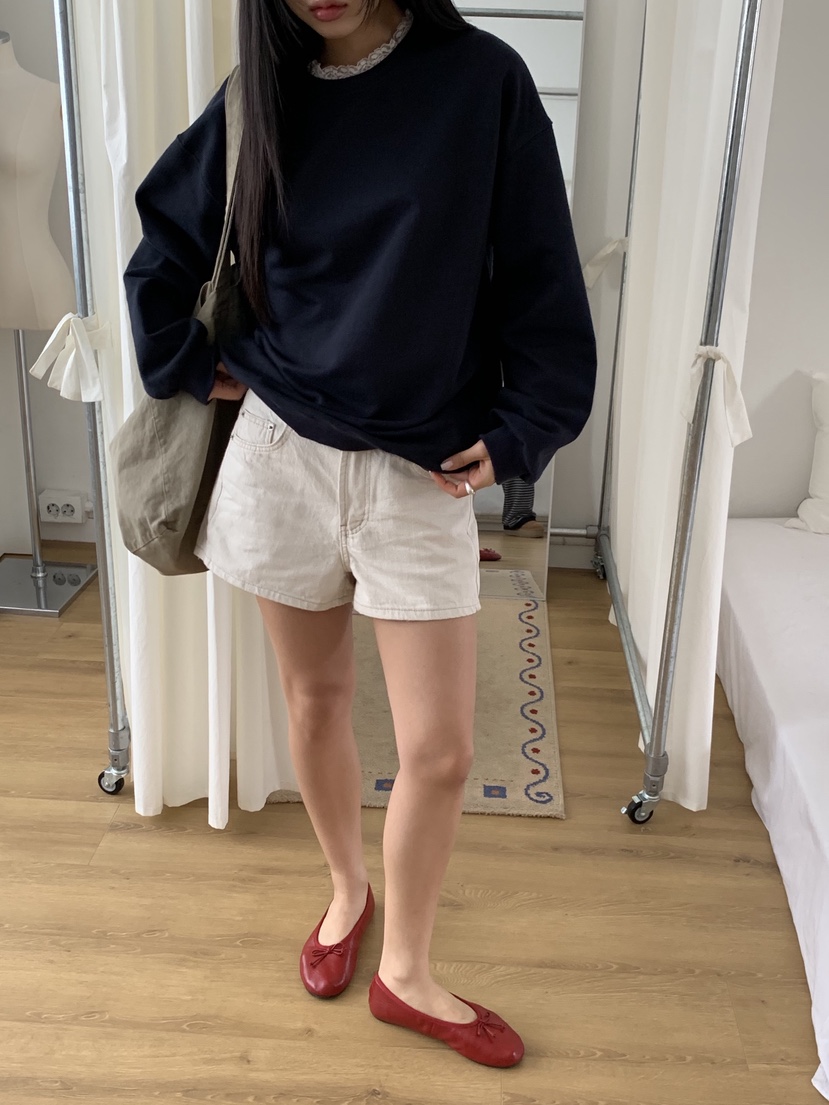 SUNDER MARKET東大門代購女士新款真品26春夏熱賣職業衛衣SUNDER MARKET衛衣