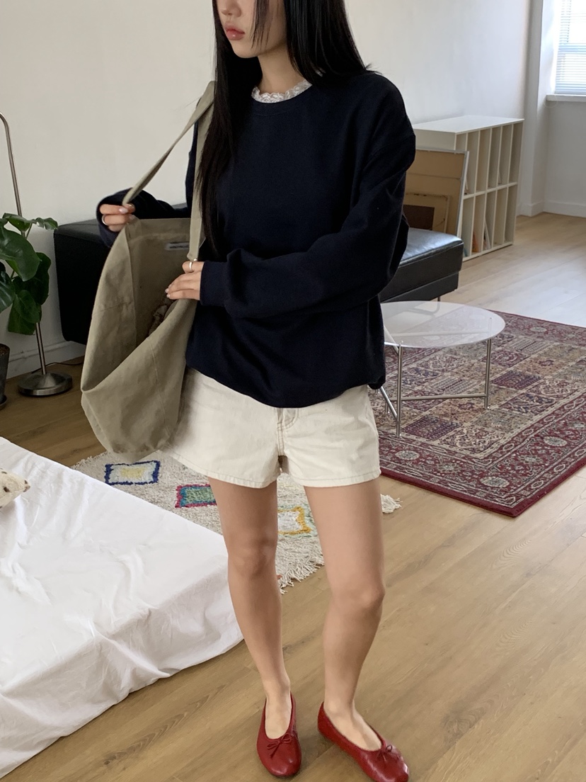 SUNDER MARKET東大門代購女士新款真品26春夏熱賣職業衛衣SUNDER MARKET衛衣