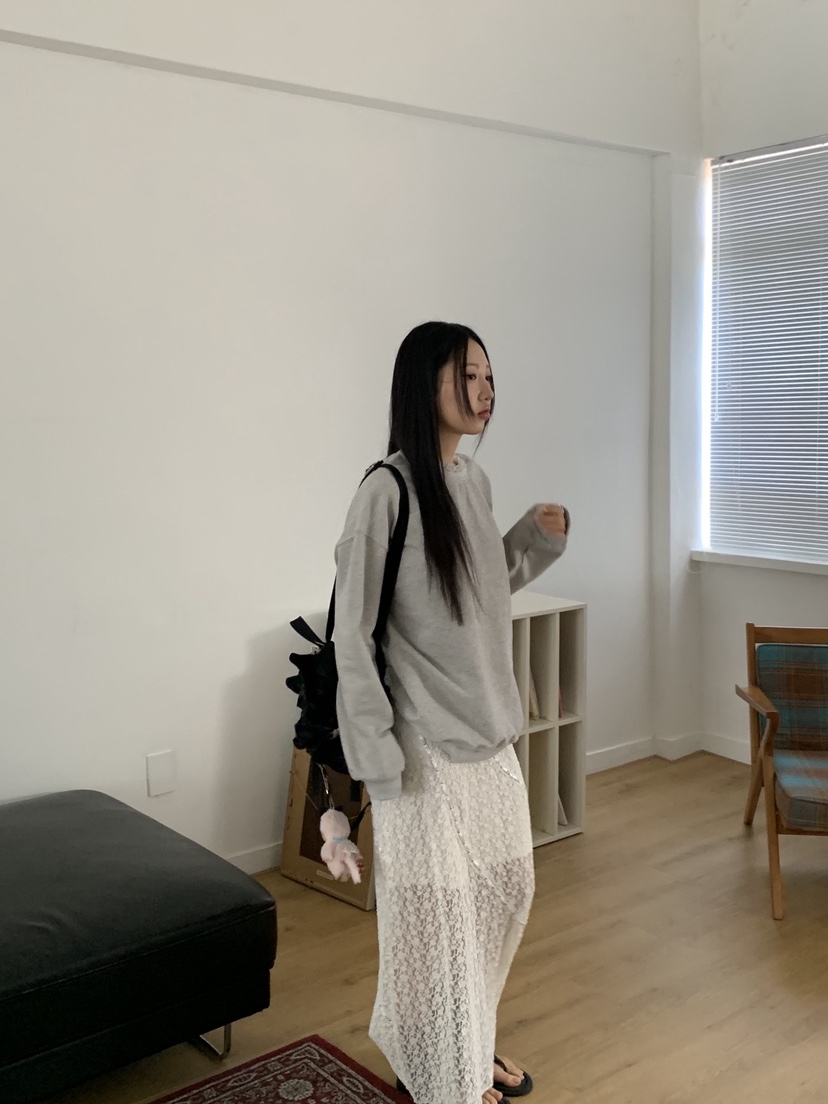 SUNDER MARKET東大門代購女士新款真品26春夏熱賣職業衛衣SUNDER MARKET衛衣