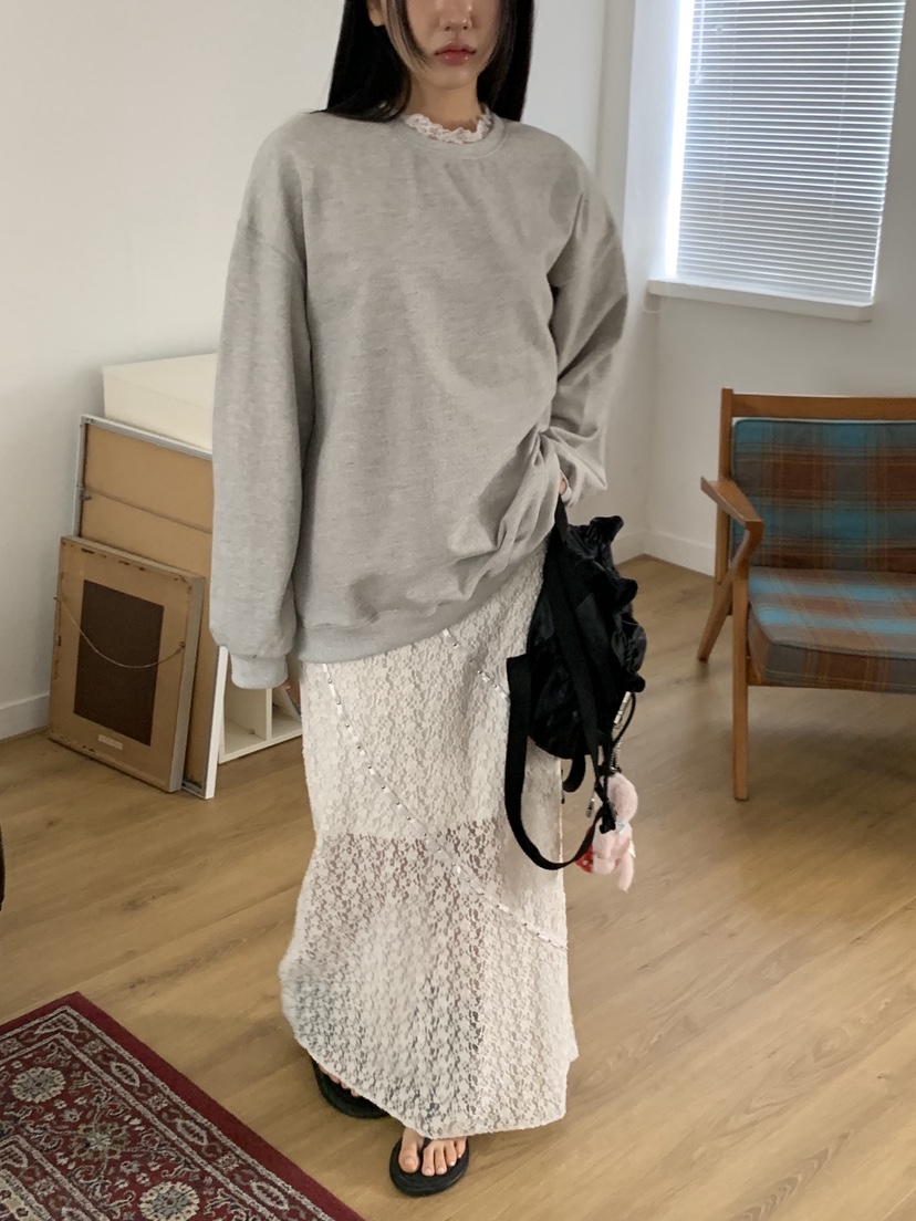 SUNDER MARKET東大門代購女士新款真品26春夏熱賣職業衛衣SUNDER MARKET衛衣