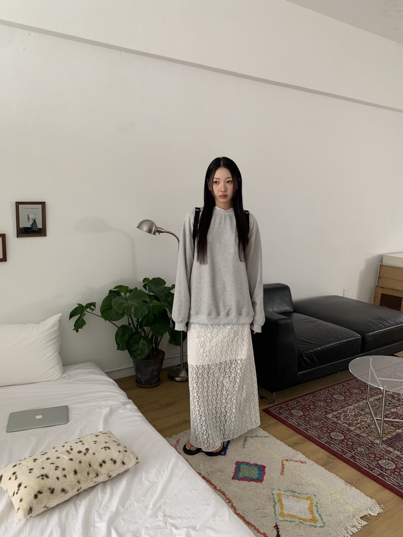 SUNDER MARKET東大門代購女士新款真品26春夏熱賣職業衛衣SUNDER MARKET衛衣