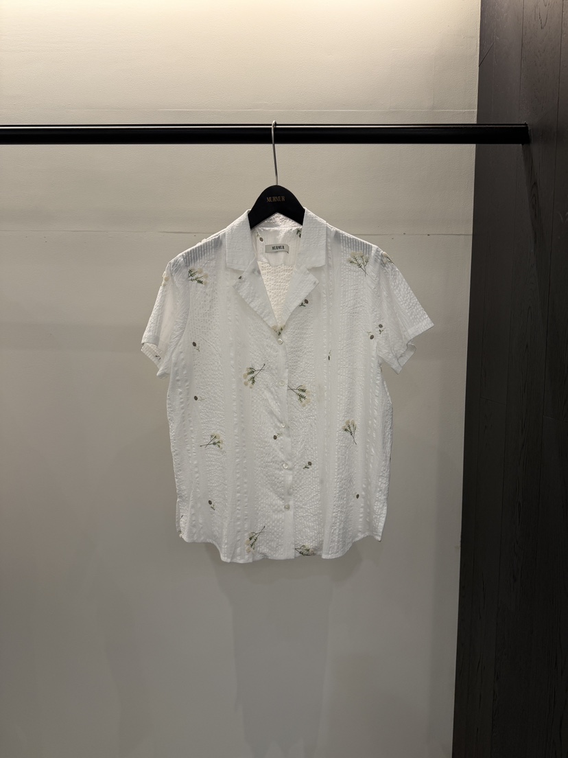 MURMUR東大門代購女裝新品26春夏真品時尚休閑襯衫蕾絲衫MURMUR襯衫/蕾絲衫圖色1