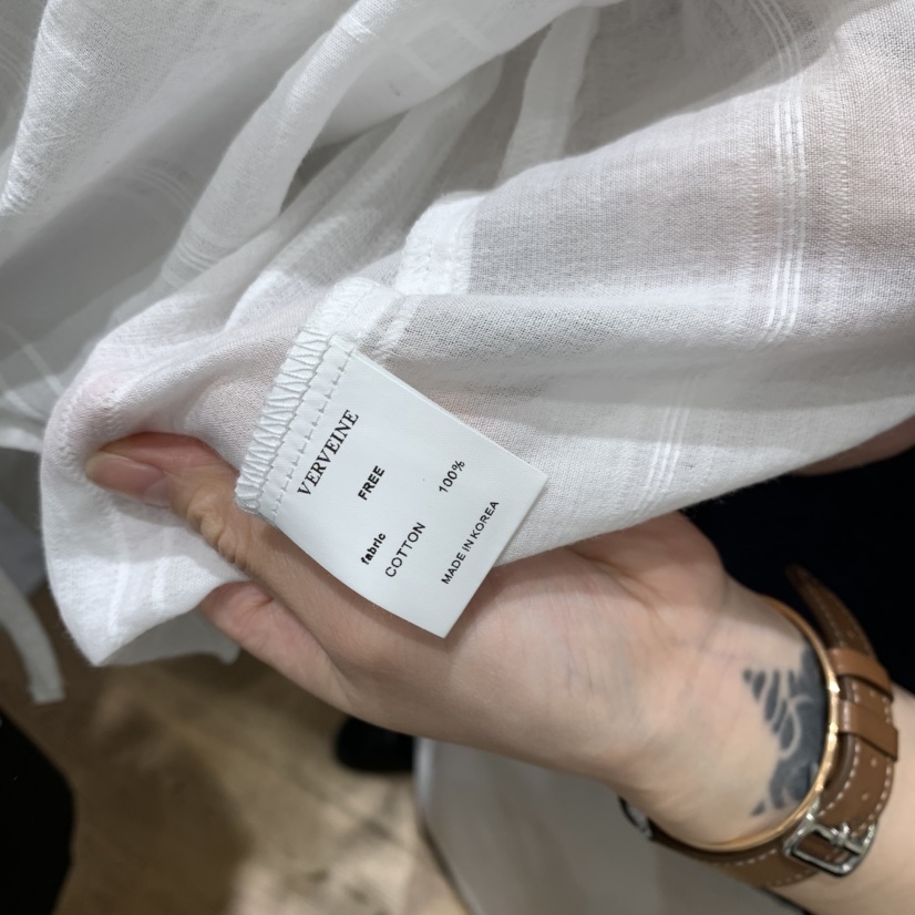 VERVEINE東大門實拍女裝新品人氣時尚職業真品襯衫蕾絲衫V領VERVEINE襯衫/蕾絲衫