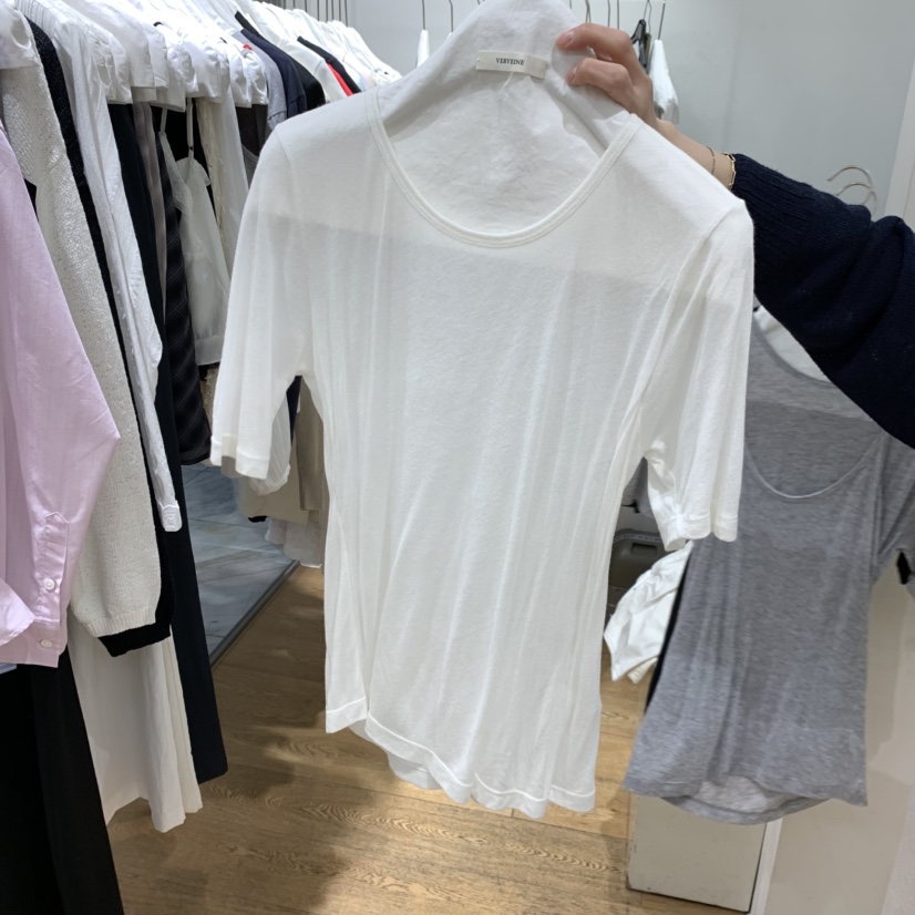 VERVEINE東大門代購女士新款真品人氣時尚職業休閑推薦T恤VERVEINET恤圖色1
