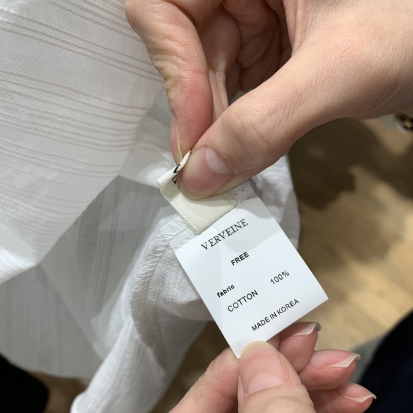 VERVEINE韓國直郵女士新款真品時尚休閑職業襯衫蕾絲衫流蘇VERVEINE襯衫/蕾絲衫