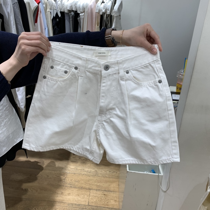 VERVEINE韓國直郵女士新品職業26春夏熱賣真品時尚短褲短款VERVEINE短褲圖色1