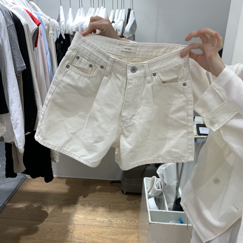 VERVEINE韓國直郵女士新品職業26春夏熱賣真品時尚短褲短款VERVEINE短褲圖色2