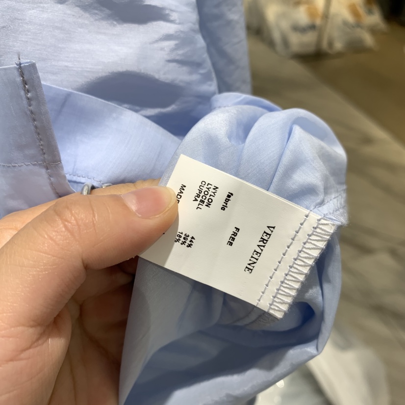 VERVEINE東大門實拍女士新款時尚人氣休閑襯衫蕾絲衫雙口袋VERVEINE襯衫/蕾絲衫