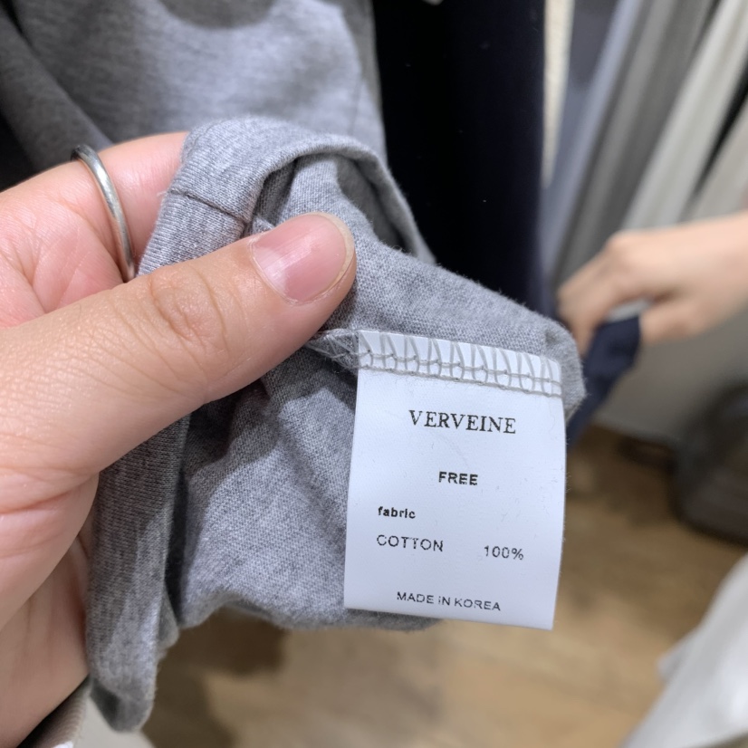 VERVEINE韓國代購女士新品人氣時尚26春夏熱賣真品職業T恤VERVEINET恤