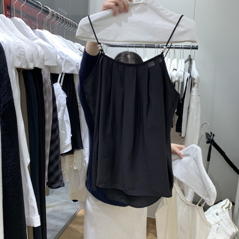 VERVEINE韓國代購女裝新款職業休閑推薦時尚真品吊帶背心VERVEINE吊帶/背心圖色1