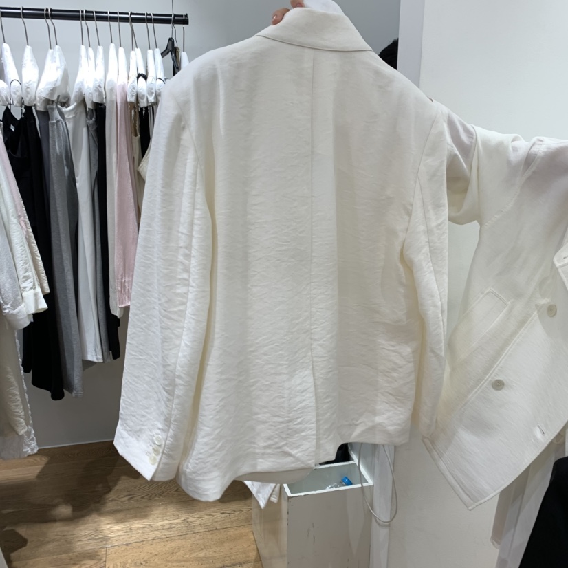 VERVEINE東大門實拍女士新款時尚真品職業人氣休閑夾克亞麻VERVEINE夾克