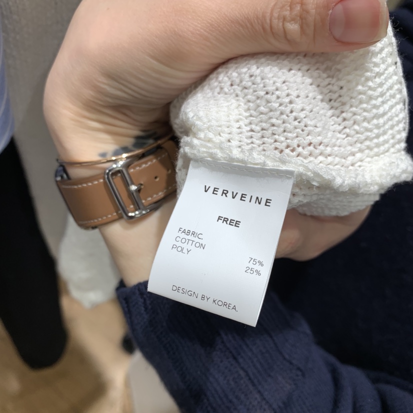 VERVEINE韓國直郵女士新款時尚推薦真品休閑職業針織衫船領VERVEINE針織衫