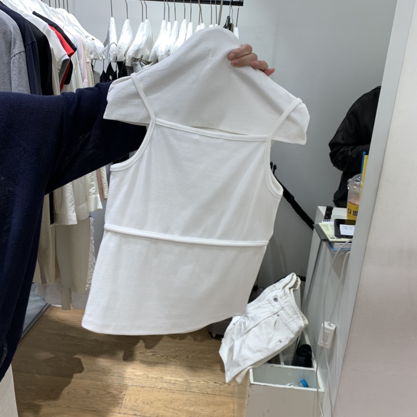 VERVEINE韓國代購女裝新款休閑時尚職業人氣熱賣吊帶背心VERVEINE吊帶/背心