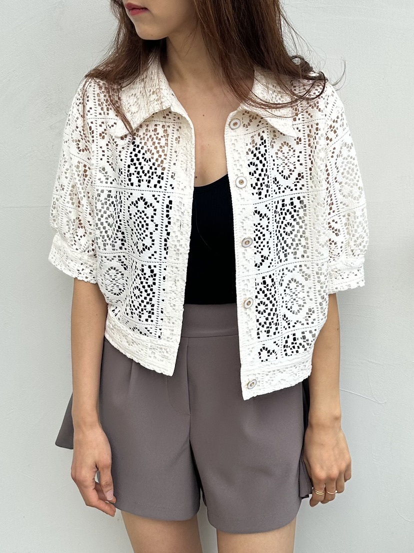 CLASSY-O韓國代購女士新品休閑26春夏熱賣人氣襯衫蕾絲衫CLASSY-O襯衫/蕾絲衫