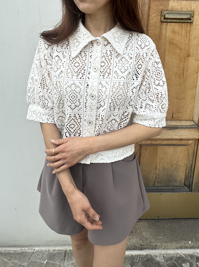 CLASSY-O韓國代購女士新品休閑26春夏熱賣人氣襯衫蕾絲衫CLASSY-O襯衫/蕾絲衫