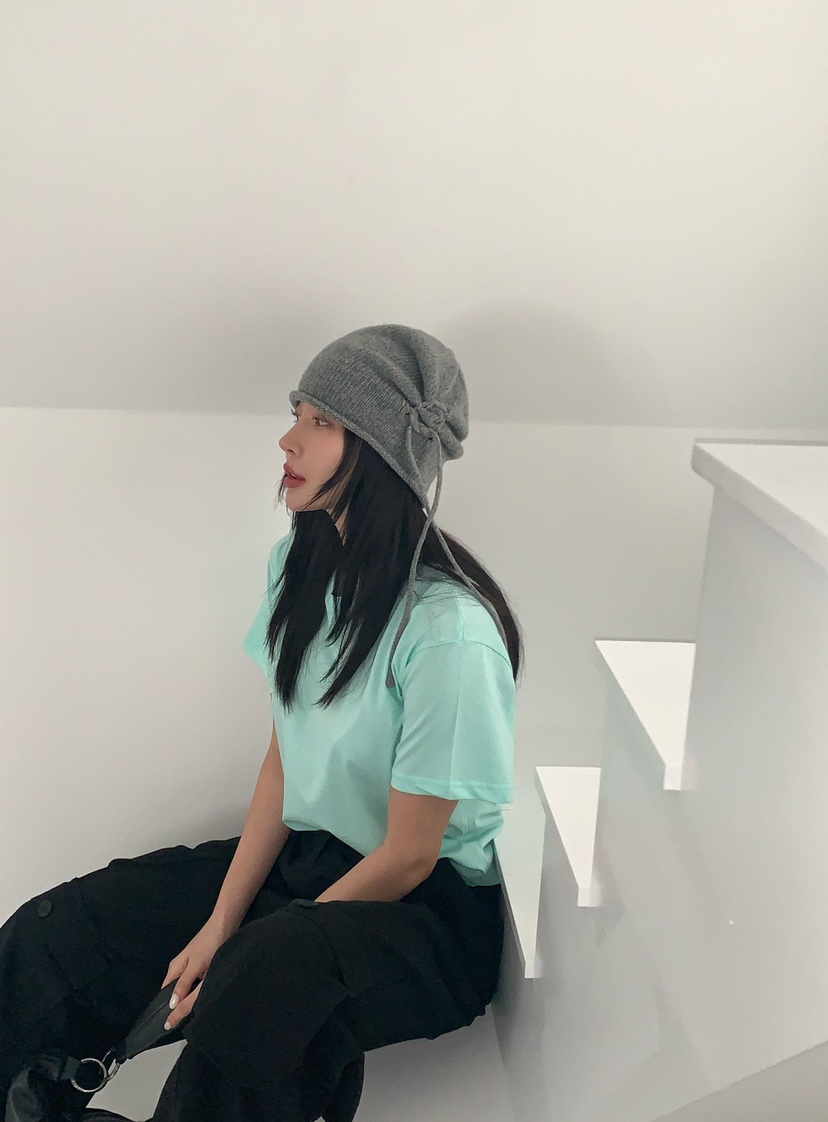 REVE CITE-L韓國直郵女士新品真品職業26春夏休閑T恤絲綢REVE CITE-LT恤圖色4