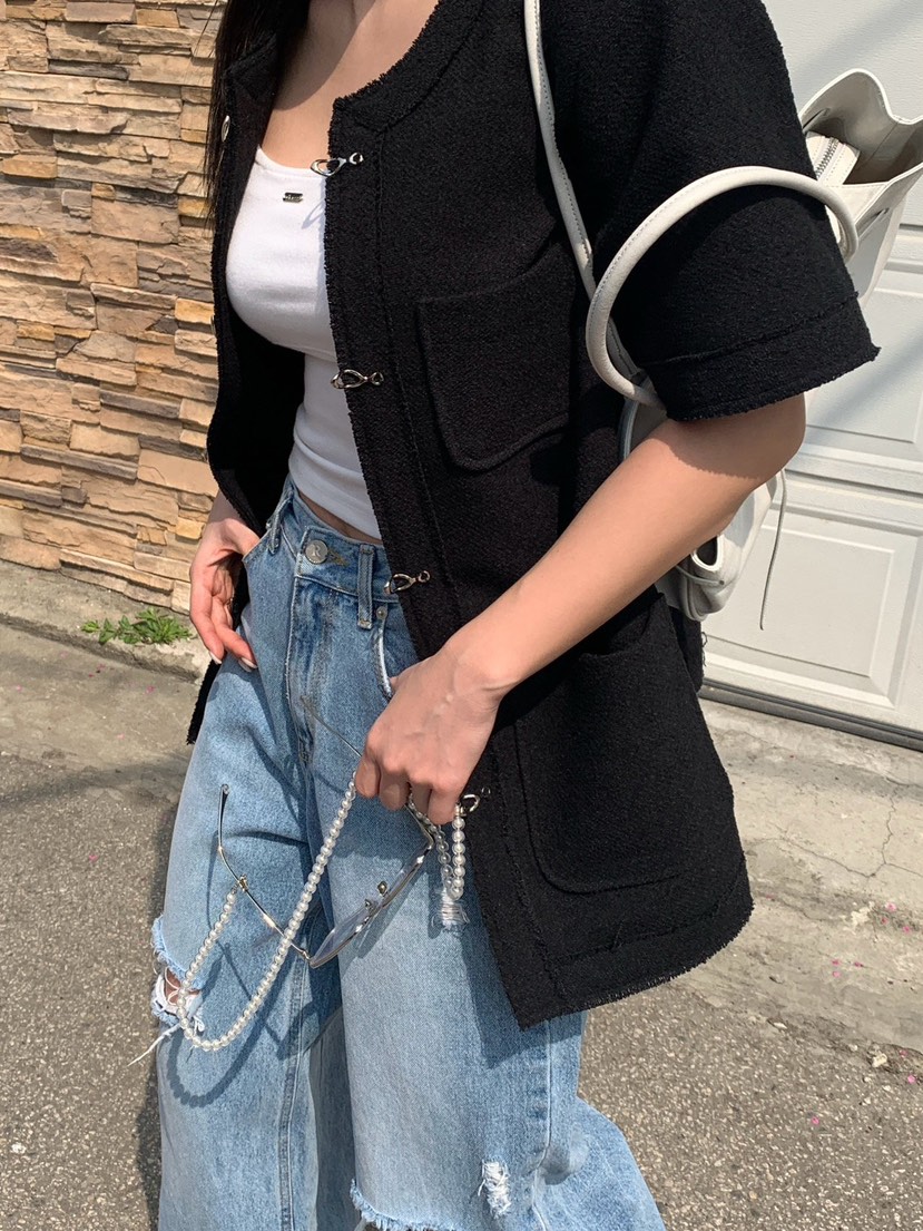 REVE CITE-L韓國代購女裝新款休閑26春夏熱賣人氣真品夾克REVE CITE-L夾克