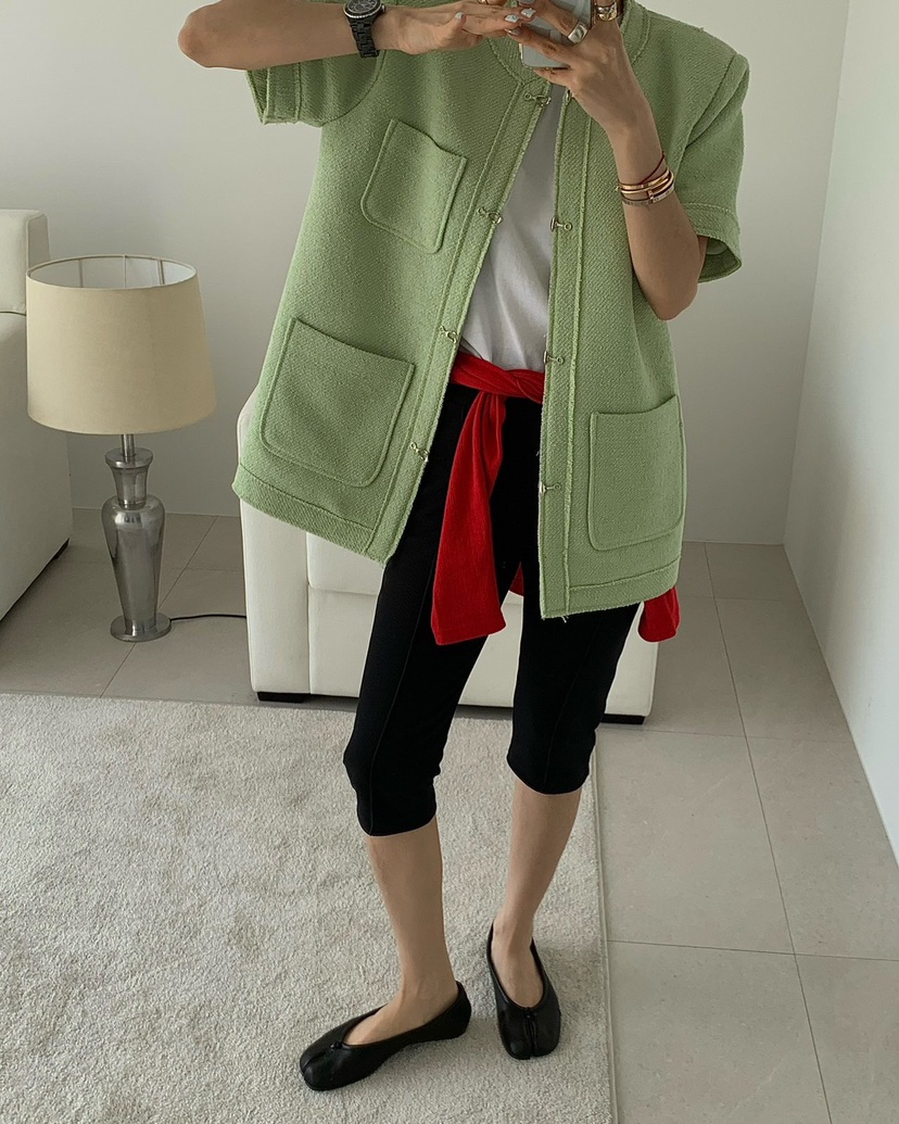 REVE CITE-L韓國代購女裝新款休閑26春夏熱賣人氣真品夾克REVE CITE-L夾克