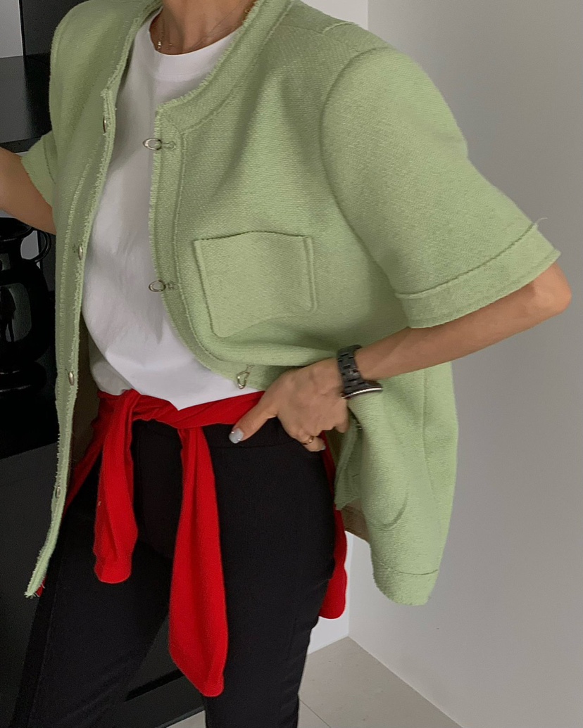 REVE CITE-L韓國代購女裝新款休閑26春夏熱賣人氣真品夾克REVE CITE-L夾克