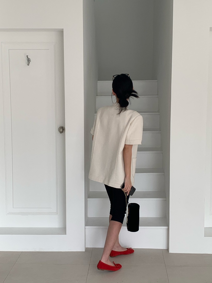 REVE CITE-L東大門代購女士新品時尚職業休閑短褲緊身褲REVE CITE-L短褲