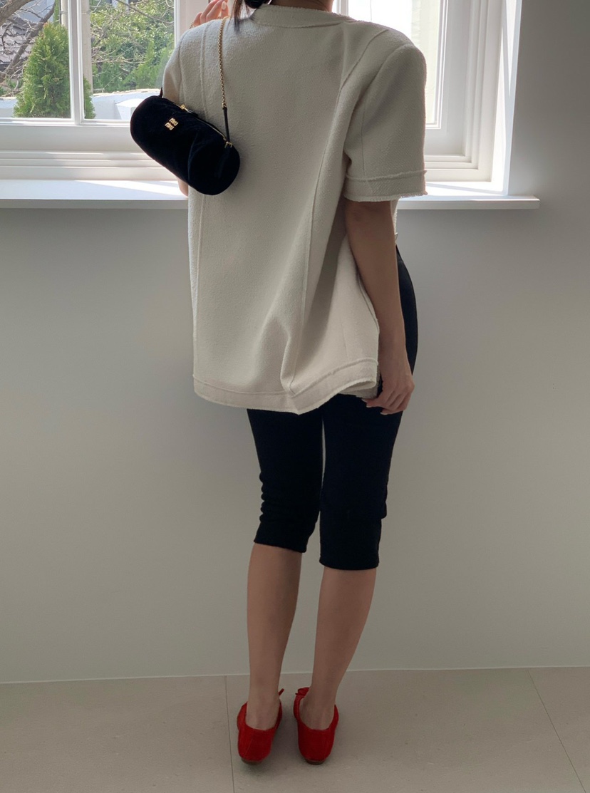 REVE CITE-L東大門代購女士新品時尚職業休閑短褲緊身褲REVE CITE-L短褲