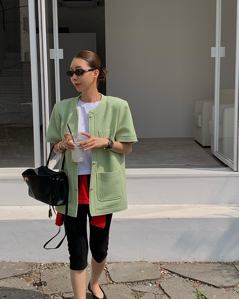 REVE CITE-L東大門代購女士新品時尚職業休閑短褲緊身褲REVE CITE-L短褲