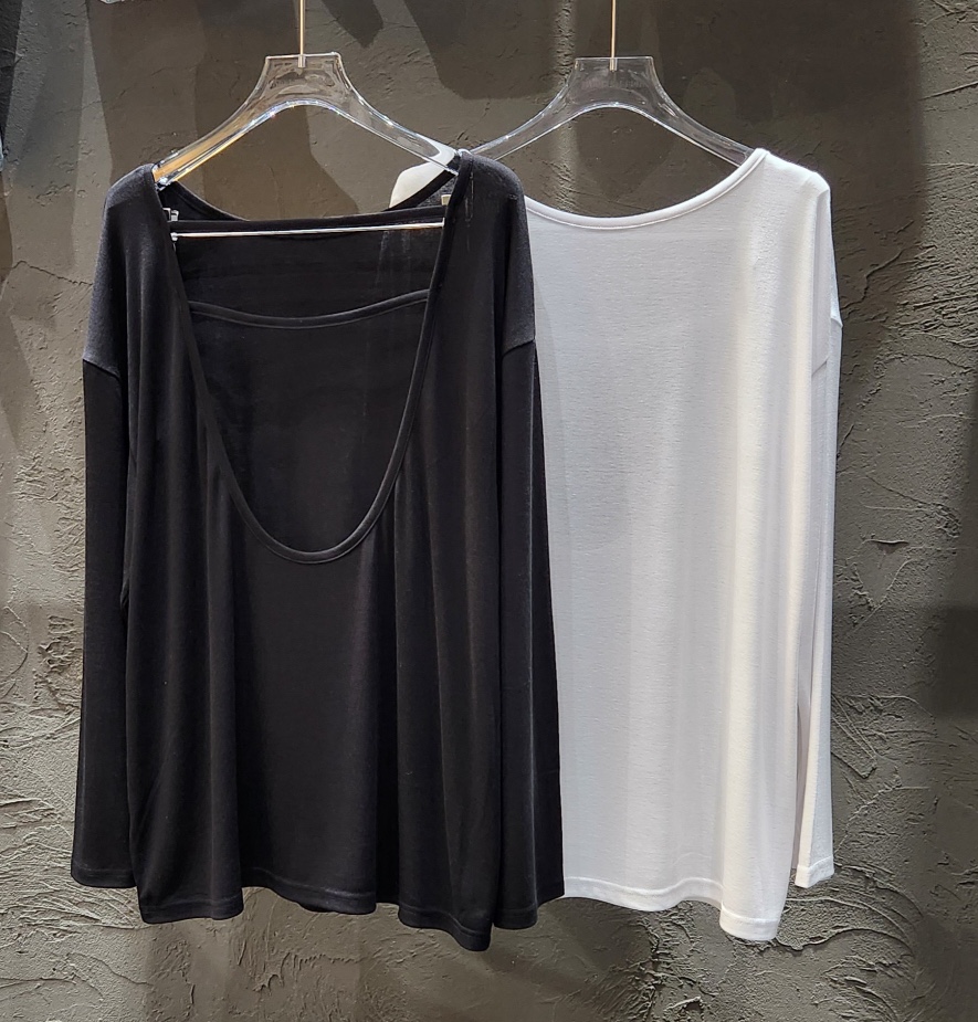 BLACK RIBBON-A東大門直郵女裝新款職業真品時尚長袖T恤BLACK RIBBON-A長袖T恤