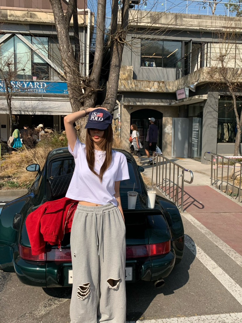 REVE CITE-L東大門代購女士新款人氣職業26春夏休閑褲毛圈布REVE CITE-L休閑褲