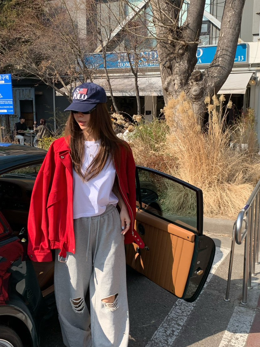 REVE CITE-L東大門代購女士新款人氣職業26春夏休閑褲毛圈布REVE CITE-L休閑褲