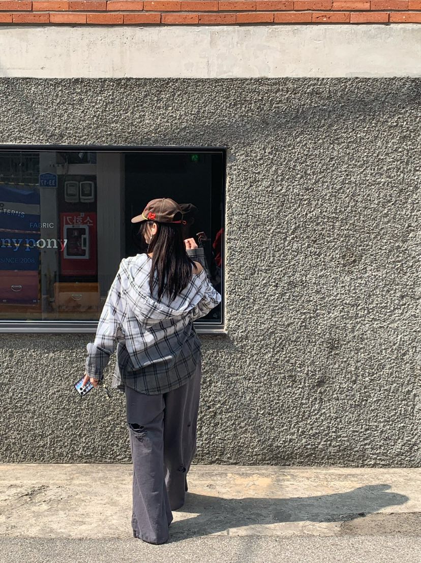 REVE CITE-L東大門代購女士新款人氣職業26春夏休閑褲毛圈布REVE CITE-L休閑褲