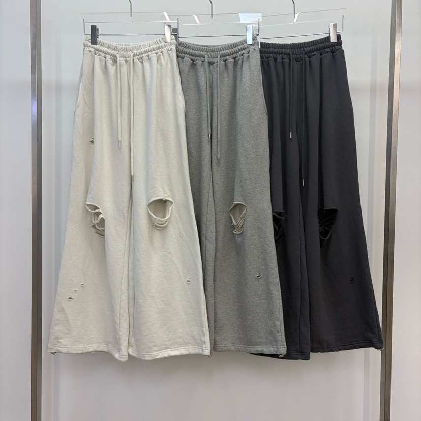 REVE CITE-L東大門代購女士新款人氣職業26春夏休閑褲毛圈布REVE CITE-L休閑褲