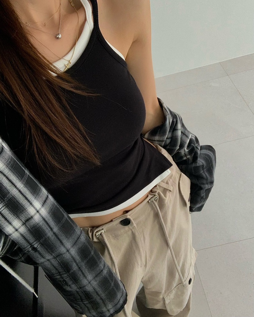 REVE CITE-L韓國直郵女士新品26春夏真品熱賣職業吊帶背心REVE CITE-L吊帶/背心