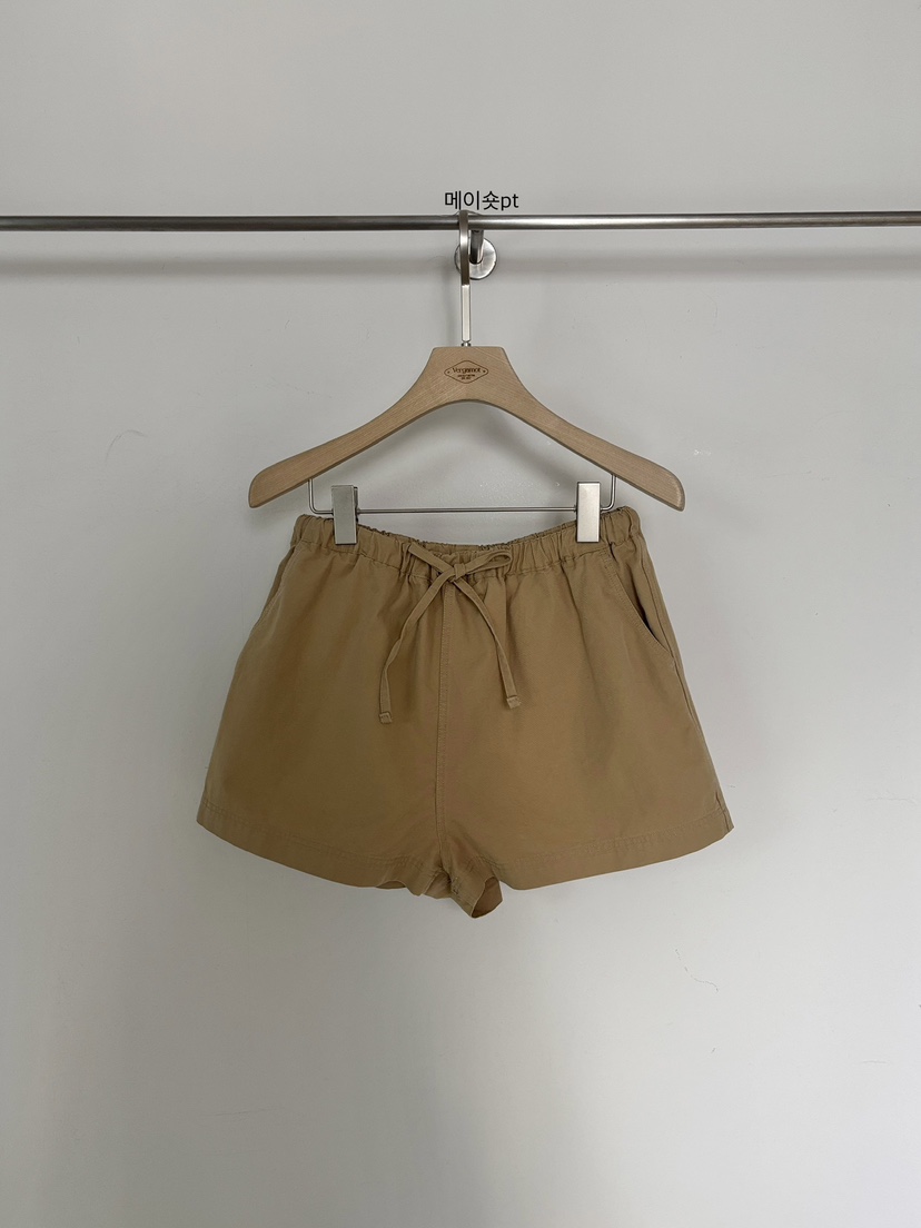 VERGAMOT韓國東大門直郵女士新款職業人氣時尚26春夏短褲VERGAMOT短褲圖色2