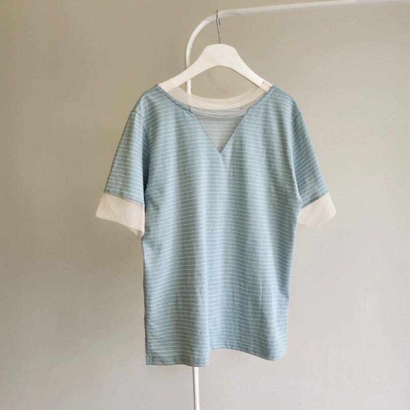 LA BLOOM韓國東大門代購女士新品熱賣26春夏休閑推薦T恤La BloomT恤圖色5