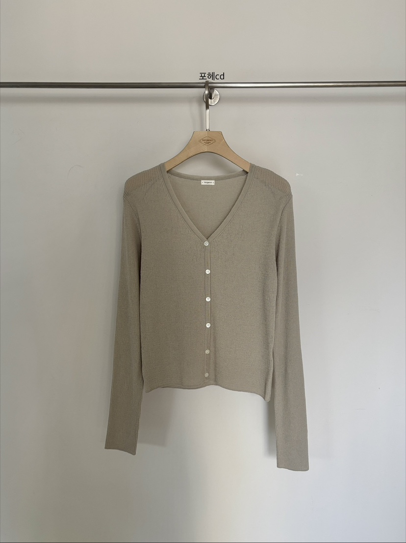 VERGAMOT韓國東大門直郵女裝新品26春夏休閑時尚熱賣針織衫VERGAMOT針織衫圖色1